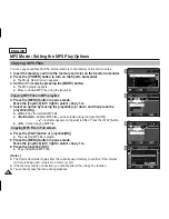 Preview for 86 page of Samsung SC-X205L Owner'S Instruction Manual