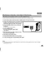 Preview for 133 page of Samsung SC-X205L Owner'S Instruction Manual