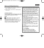 Preview for 5 page of Samsung SC-X210L Manual