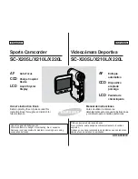 Samsung SC-X210L Owner'S Instruction Book предпросмотр