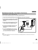 Preview for 105 page of Samsung SC-X300 Owner'S Instruction Book