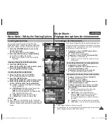 Preview for 53 page of Samsung SC-X300 Owner'S Instruction Manual