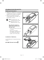 Предварительный просмотр 62 страницы Samsung SC05F70 Series User Manual