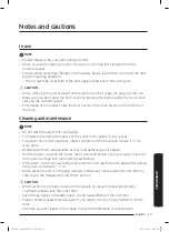 Предварительный просмотр 17 страницы Samsung SC05M25H0WB User Manual