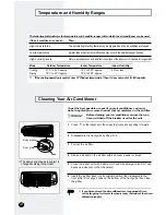 Preview for 20 page of Samsung SC05ZA8 Owner'S Instructions Manual