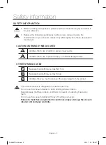 Preview for 3 page of Samsung SC06H70 H Series User Manual