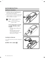 Предварительный просмотр 12 страницы Samsung SC06H70x0H Series User Manual