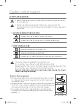 Preview for 3 page of Samsung SC07F70 series User Manual