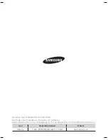 Предварительный просмотр 22 страницы Samsung SC07H40 0V SERIES User Manual