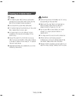 Предварительный просмотр 85 страницы Samsung SC07H40 0V SERIES User Manual