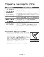 Предварительный просмотр 42 страницы Samsung SC07H40 User Manual