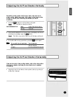 Preview for 15 page of Samsung SC07ZK8 Owner'S Instructions Manual