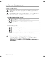 Preview for 2 page of Samsung SC08F60 Series User Manual