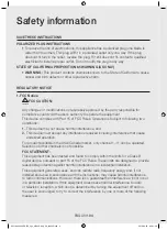 Preview for 4 page of Samsung SC11H4050V Series User Manual