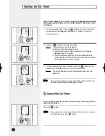 Preview for 16 page of Samsung SC12AWHD Owner'S Instructions Manual