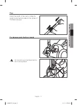 Предварительный просмотр 39 страницы Samsung SC15F70 Series User Manual