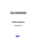 Samsung SC32442B54 User Manual предпросмотр