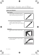 Предварительный просмотр 36 страницы Samsung SC5485 User Manual