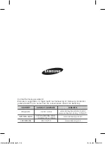 Preview for 36 page of Samsung SC54Q0 User Manual