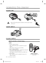 Предварительный просмотр 38 страницы Samsung SC61 Series User Manual