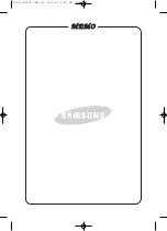 Предварительный просмотр 43 страницы Samsung SC6530 Operating Instructions Manual