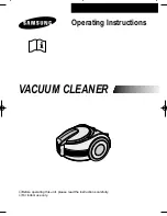 Samsung SC7060 Operating Instructions Manual preview