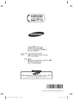 Preview for 32 page of Samsung SC74 SERIES User Manual