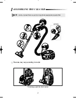 Preview for 3 page of Samsung SC8020 Operating Instructions Manual