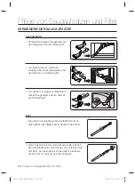 Предварительный просмотр 8 страницы Samsung SC8700 SERIES User Manual