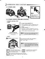 Предварительный просмотр 4 страницы Samsung SC9120 Operating Instructions Manual