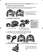 Предварительный просмотр 8 страницы Samsung SC9120 Operating Instructions Manual