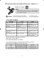 Предварительный просмотр 11 страницы Samsung SC9120 Operating Instructions Manual