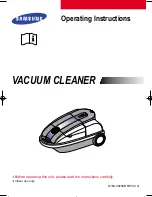 Preview for 1 page of Samsung SC9210 Operating Instructions Manual