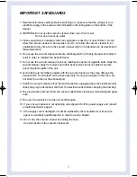 Предварительный просмотр 2 страницы Samsung SC9210 Operating Instructions Manual