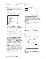 Предварительный просмотр 20 страницы Samsung SCB-2001 User Manual