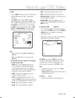 Предварительный просмотр 21 страницы Samsung SCB-2001 User Manual