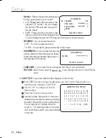 Предварительный просмотр 24 страницы Samsung SCB-2004 User Manual