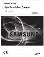 Samsung SCB-2005 User Manual preview