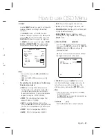 Предварительный просмотр 21 страницы Samsung SCB-4000 User Manual