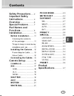 Preview for 5 page of Samsung SCC-4235(P) User Manual