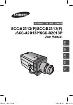 Samsung SCC-A2013P User Manual preview