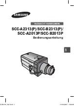 Предварительный просмотр 41 страницы Samsung SCC-A2013P User Manual