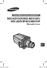 Предварительный просмотр 161 страницы Samsung SCC-A2013P User Manual