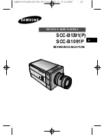 Предварительный просмотр 25 страницы Samsung SCC-B1091P User Manual