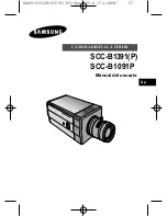 Предварительный просмотр 73 страницы Samsung SCC-B1091P User Manual