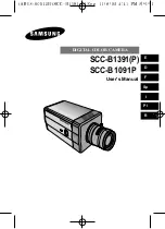 Предварительный просмотр 1 страницы Samsung SCC-B1391 User Manual