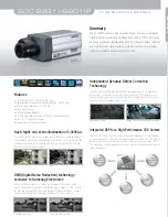 Предварительный просмотр 1 страницы Samsung SCC-B2011P Specification Sheet