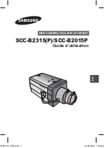 Предварительный просмотр 81 страницы Samsung SCC-B2015P User Manual