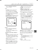 Предварительный просмотр 112 страницы Samsung SCC-B2031P User Manual