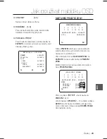 Предварительный просмотр 114 страницы Samsung SCC-B2031P User Manual